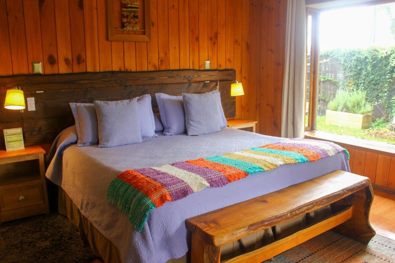 La Araucaria Hosteria Boutique - Ex Lounge Brasil Pucon Bagian luar foto