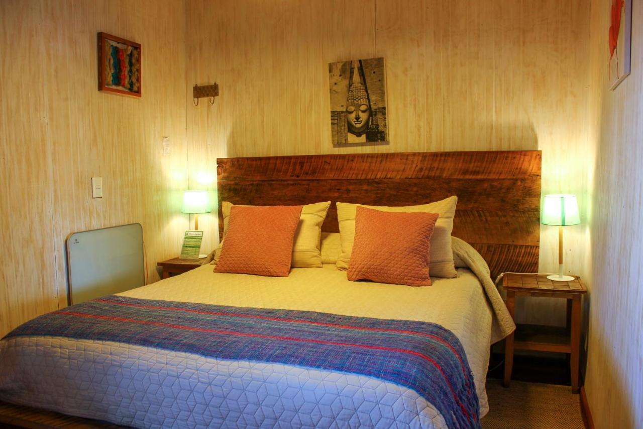 La Araucaria Hosteria Boutique - Ex Lounge Brasil Pucon Bagian luar foto