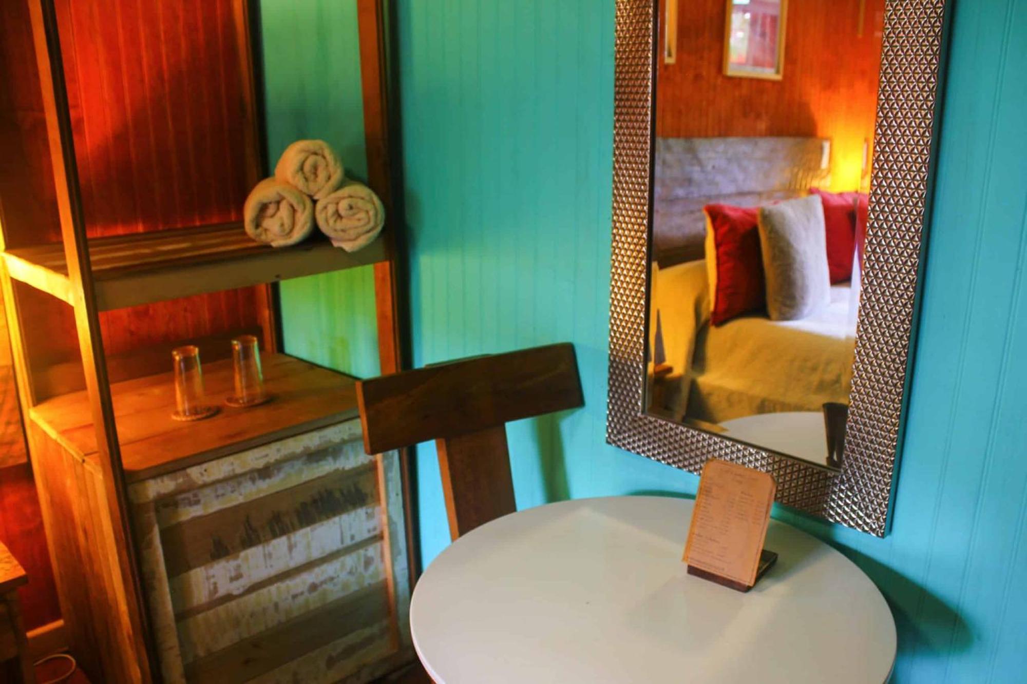 La Araucaria Hosteria Boutique - Ex Lounge Brasil Pucon Bagian luar foto
