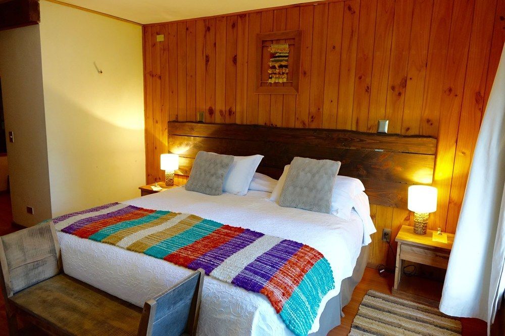 La Araucaria Hosteria Boutique - Ex Lounge Brasil Pucon Bagian luar foto