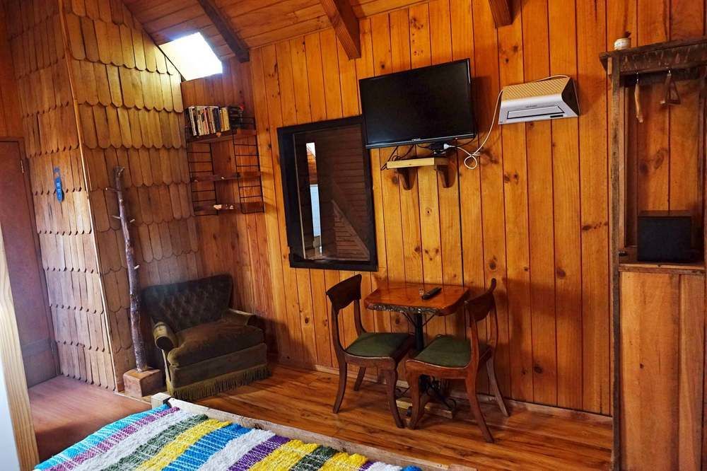 La Araucaria Hosteria Boutique - Ex Lounge Brasil Pucon Bagian luar foto